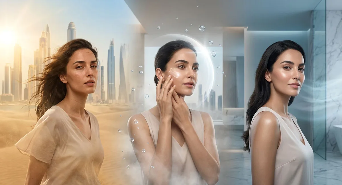 Skincare Routine for Dubai Heat: Protect Your Skin Naturally
